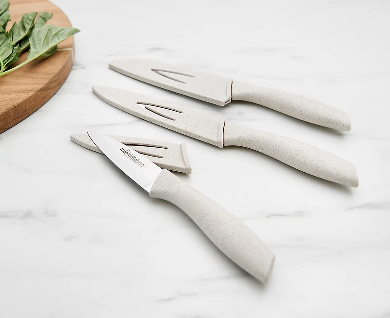 Ensemble de trois couteaux écolos thinkkitchen