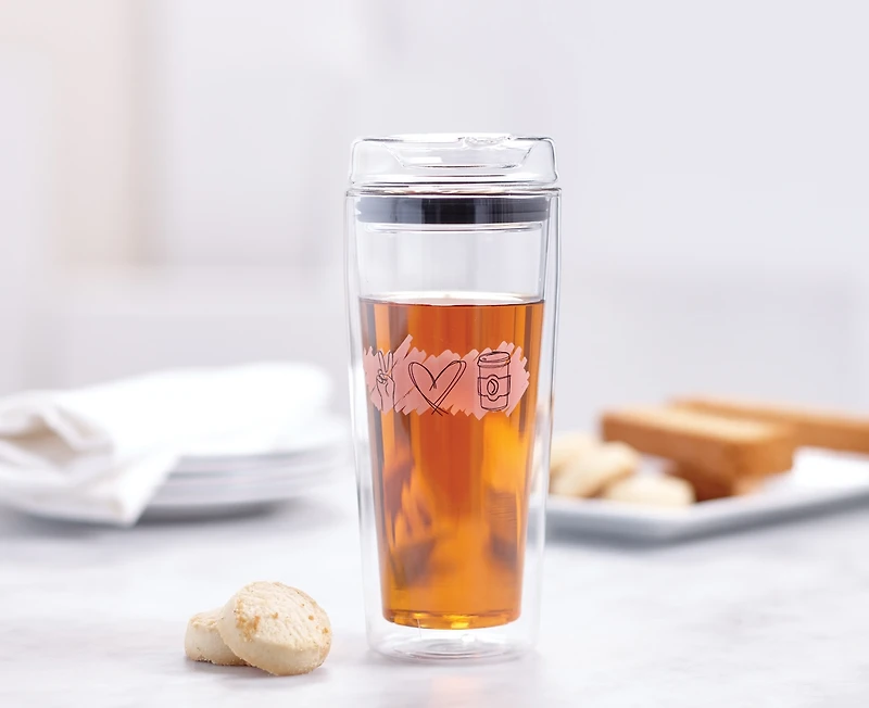 D.WALL GLASS COFFEE CUP