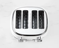Grille-pain à 4 fentes thinkkitchen Retro, blanc