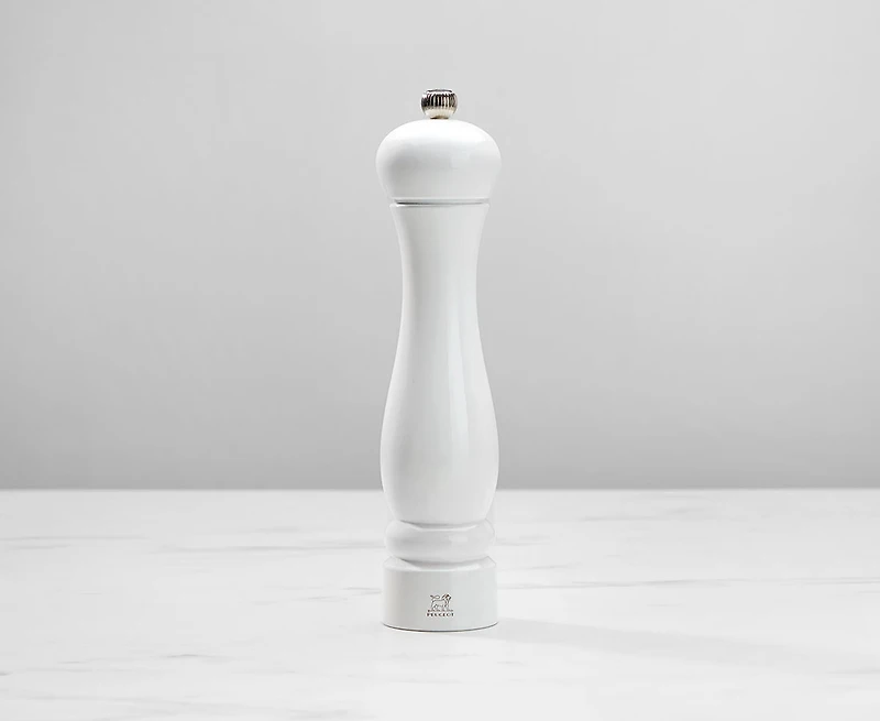 Peugeot Clermont moulin à poivre laqué, 24 cm, blanc