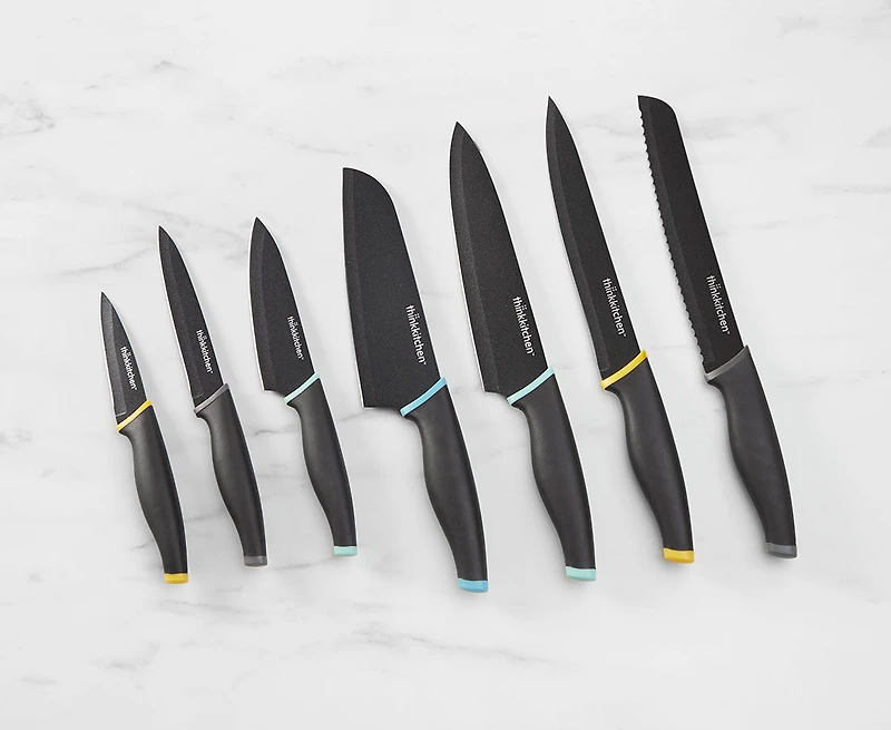 thinkkitchen Microstripe 7-Pc Knife Set