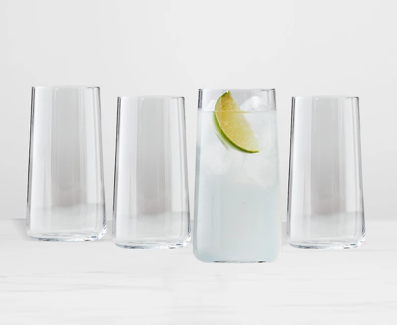 Clark Highball Glasses, Set of 4