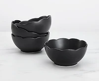 Bols Matte, noir mat, ens. de 4