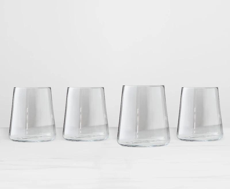 Clark Old Fashioned Glasses, Set of 4