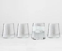 Clark Old Fashioned Glasses, Set of 4