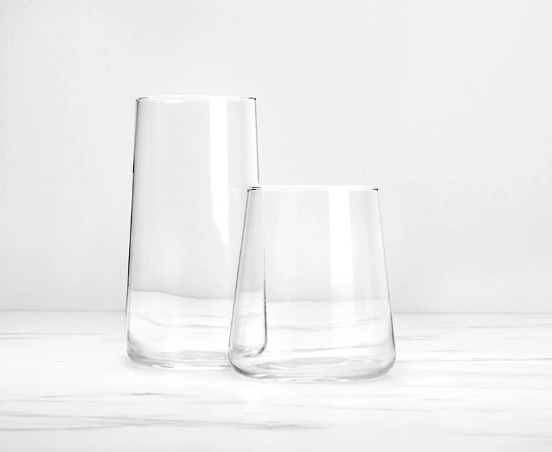 Clark Old Fashioned Glasses, Set of 4