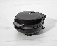thinkkitchen Mini Waffle Maker, Black