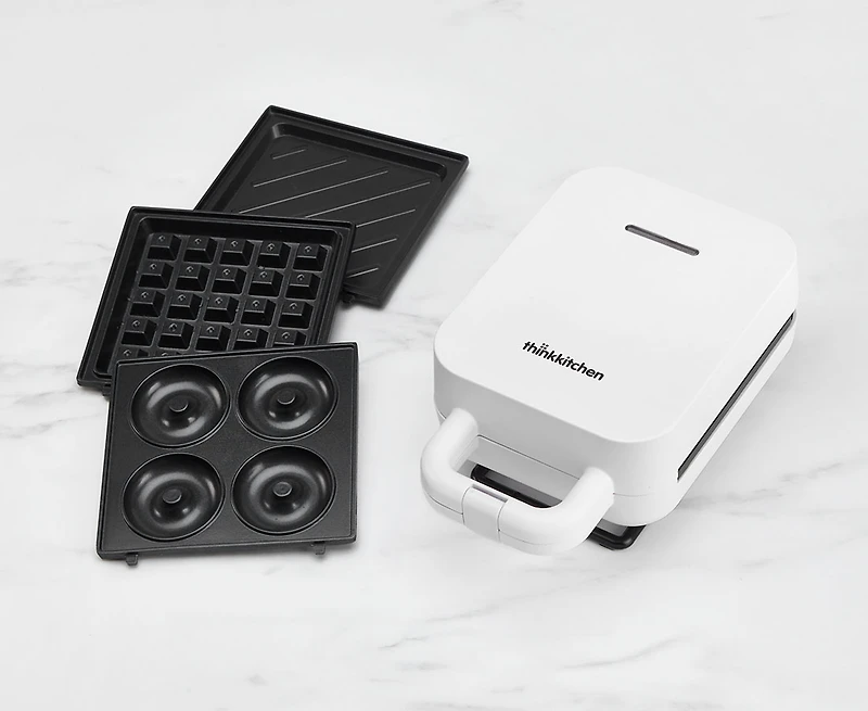 Machine à gaufre, beigne et sandwich Baker's Delight 3-en-1 par thinkkitchen
