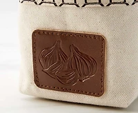 Sac pour la conservation de l'ail en coton Tofino Canvas