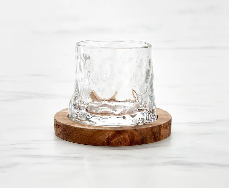 Ensemble de verres à whisky Nature