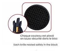 Ensemble de couteaux de 8 pièces Doree thinkkitchen