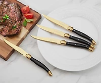 Couteaux à steak D'Or Laguiole, ens. de 4