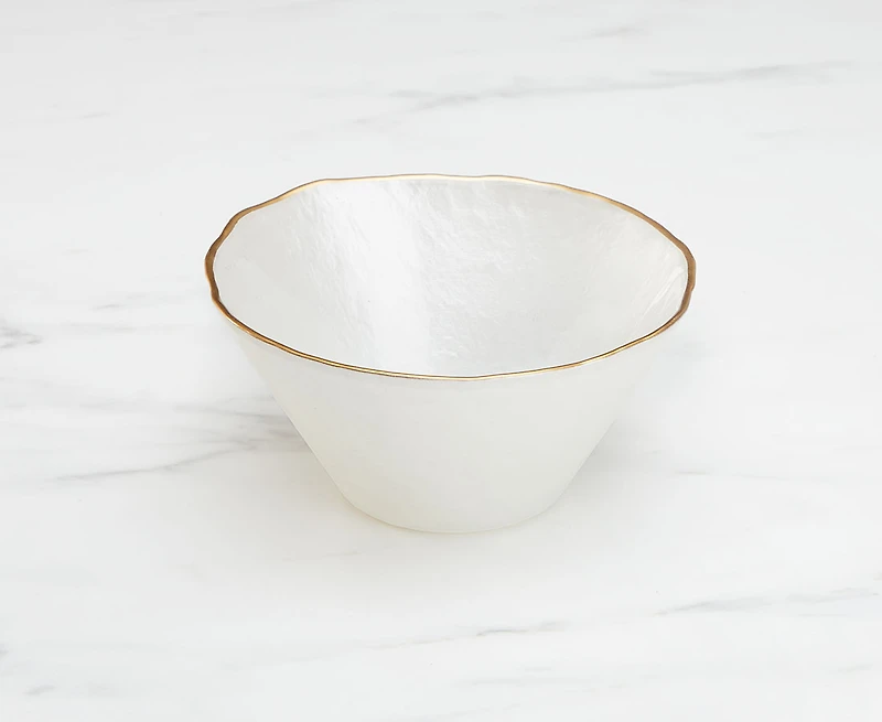 Bol conique Figaro, crème