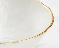 Bol conique Figaro, crème