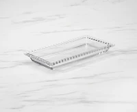 Assiette rectangulaire Brunch