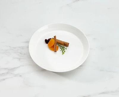 Petite assiette Ledge, blanc