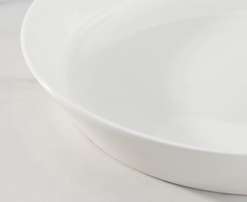 Petite assiette Ledge, blanc