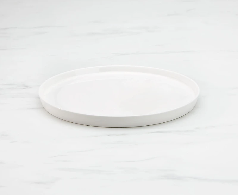 Grande assiette Ledge, blanc