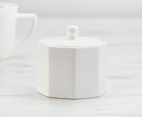 Ledge Sugar Bowl, White
