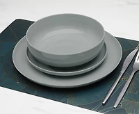 Ensemble de vaisselle de 12 pièces Volcano, gris
