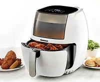 Friteuse à air digitale Crispy Fry par thinkkitchen, 7,7 L, blanc