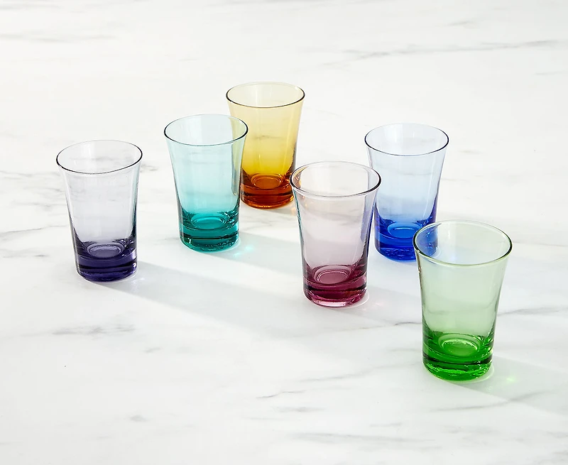 Ensemble de 6 verres à shooter Colori