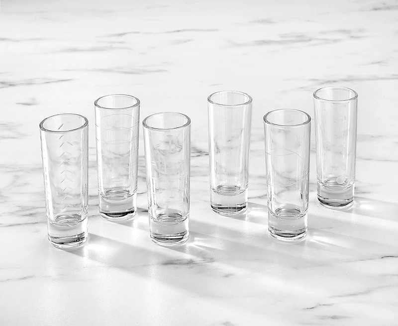 Ensemble de 6 verres à shooter Diem II