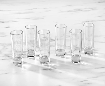 Diem II Shot Glasses, Set of 6