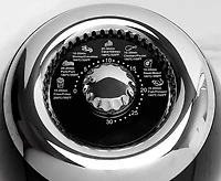 thinkkitchen Retro Air Fryer, 2.5 L, Black