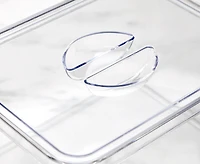Rangement pour réfrigérateur frigo thinkkitchen avec courvercle, moyen