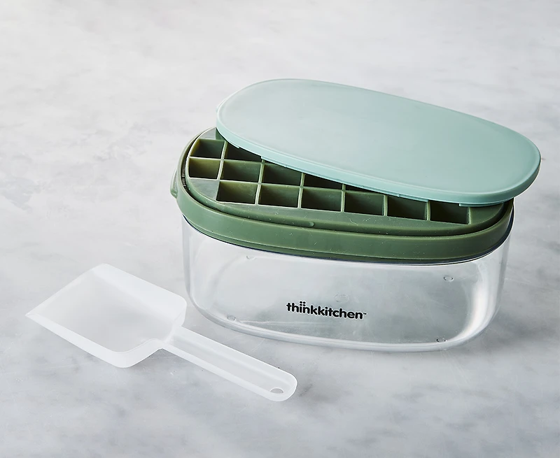 Moule à glaçons avec réceptacle Novelty thinkkitchen