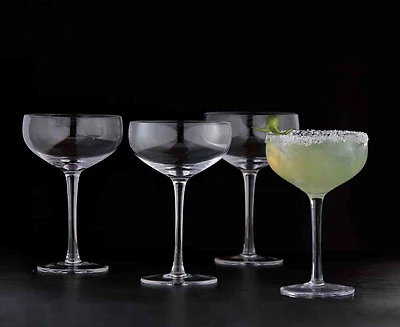Mixology Cocktail Coupes, Set of 4