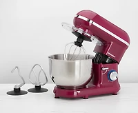 thinkkitchen Promix Plus Stand Mixer, 600W, Raspberry
