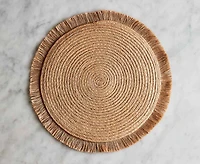 Jute naperon tissé 