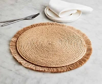 Jute naperon tissé 