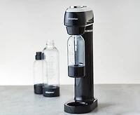 Machine à boissons pétillante Rétro thinkkitchen, noir