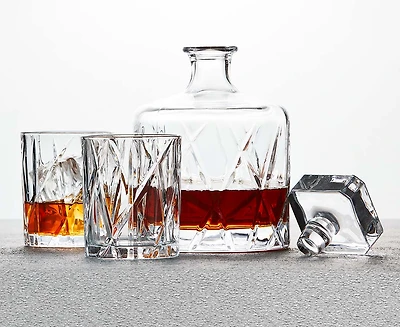 Carafe en verre Wexford, ens. de 2