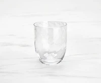 Double verre à l'ancien acrylique Ripple, transparent, 400 ml