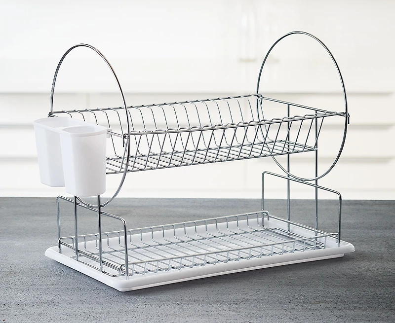 Support à vaisselle thinkkitchen, blanc