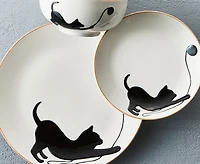 Ensemble de vaisselle de 12 pièces Coolest Cat