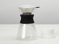 Cafetière en verre à versement lent Java & Co., 650 ml