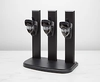 Distributeur de boissons à laser et à DEL pour trois bouteilles