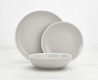 Cement Ash 12-Pc Dinnerware Set
