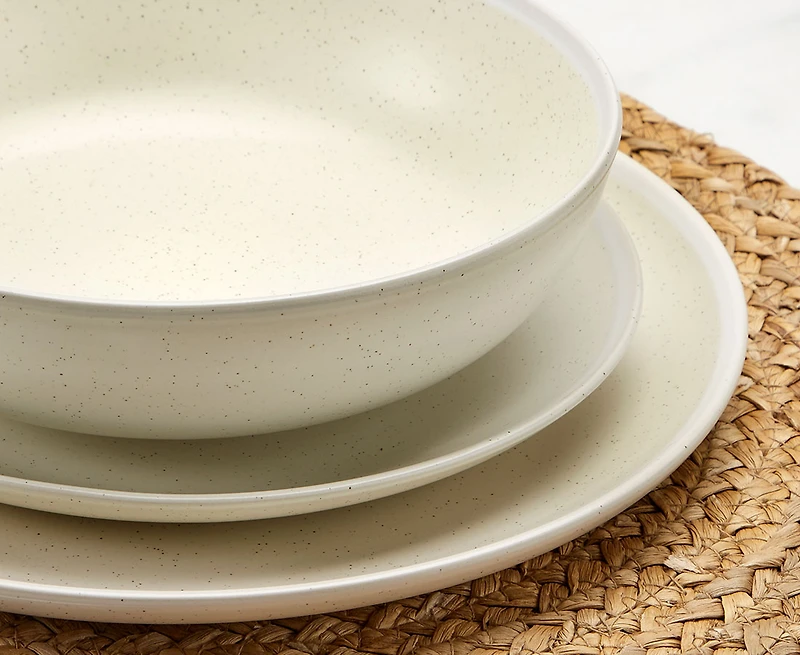 Ensemble de vaisselle de 12 pièces Vanilla