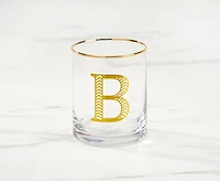 Monogram "B" Double Old-Fashion, 11 oz