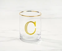 Monogram "C" Double Old-Fashion, 11 oz