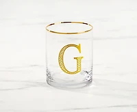 Monogram "G" Double Old-Fashion, 11 oz