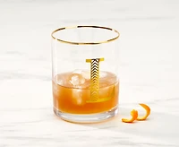 Monogram "L" Double Old-Fashion, 11 oz