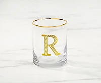 Monogram "R" Double Old-Fashion, 11 oz