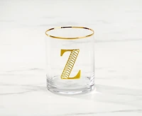 Monogram "Z" Double Old-Fashion, 11 oz